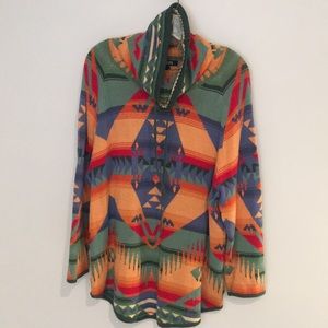 Chaps Denim XL southwest pattern sweater